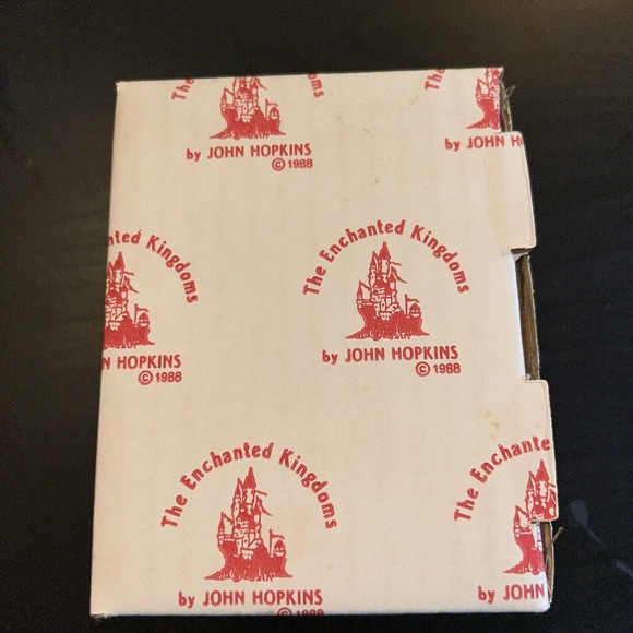 The Enchanted Kingdoms Castle John Hopkins Hand Painted Limited 1988 W/ Box #300 - Picture 11 of 13